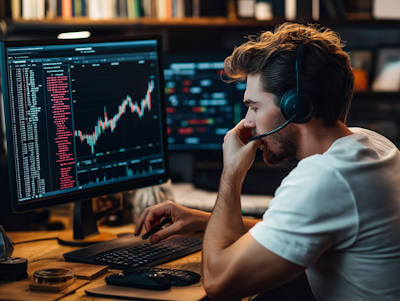 Investitionsstrategie und Wachstumsplanung mit positiven Entwicklungskurven